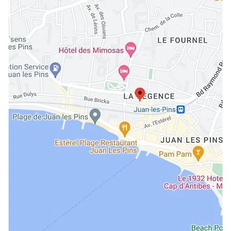 Apartmán Juan Les Pins Antibes